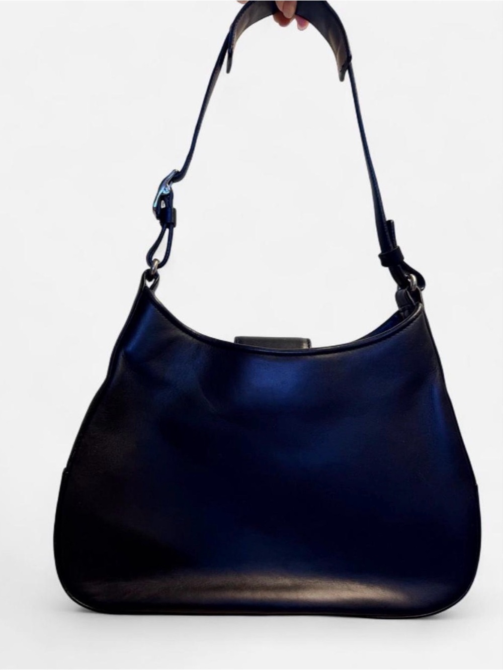 Coach Penelope 8134 Black Leather Shoulder Bag